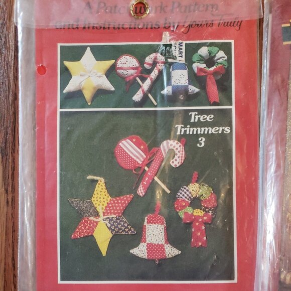 Quilt Pattern Lot 15 Christmas Wall Hanging Cardholder Table Runner Radley House - Picture 14 of 16